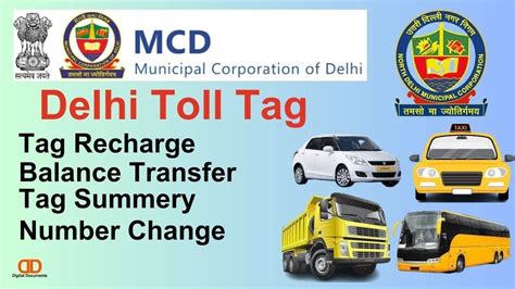 delhi mcd rfid tag recharge online|Recharge Toll Tag/Card Online at Paytm.com.